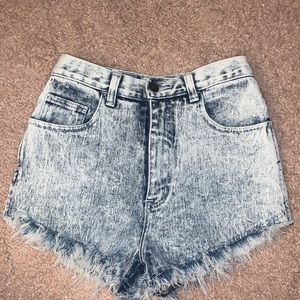 Traffic Jean Shorts